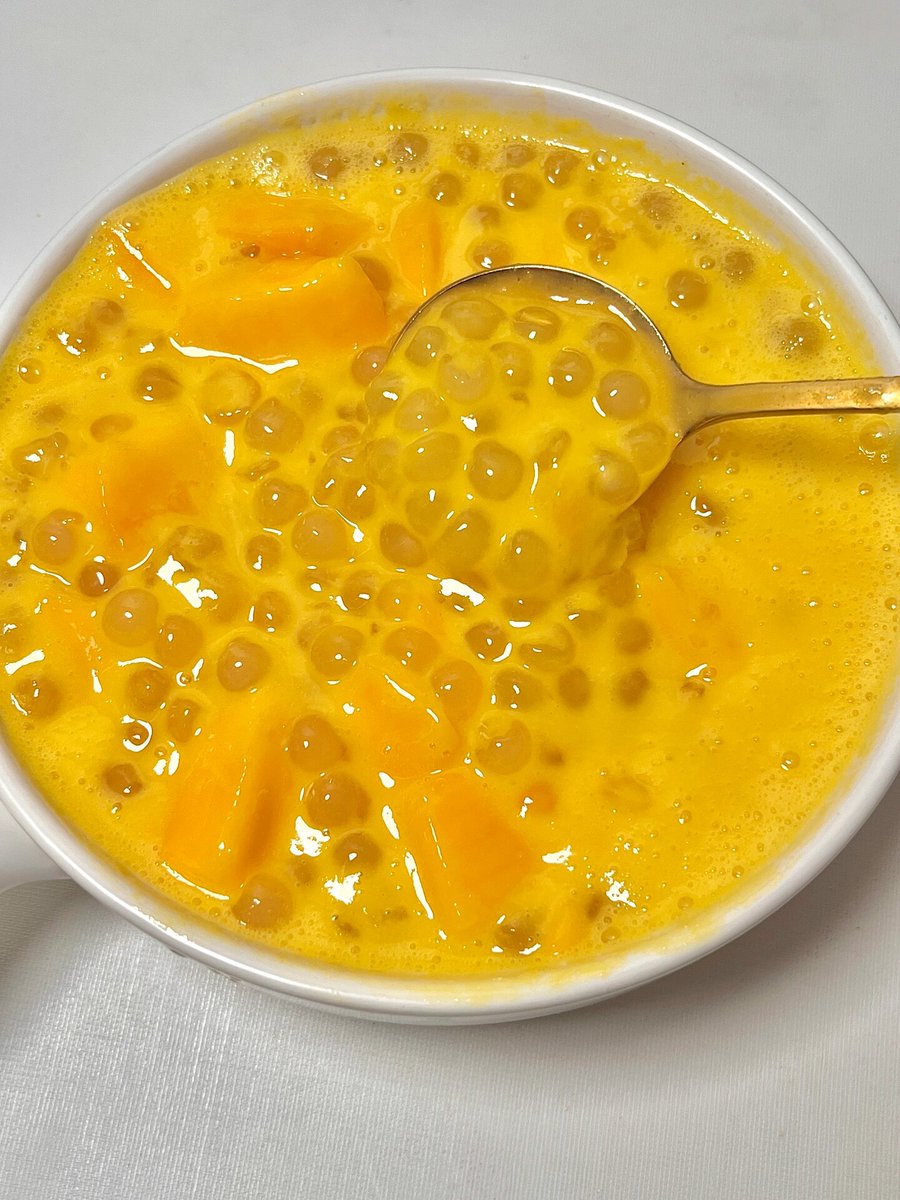 TinaHu60134579's tweet photo. Just had the first icy mango sago of summer—sweet, creamy, and so refreshing I almost did a little happy dance at my desk. https://t.co/QdSH3N33fk