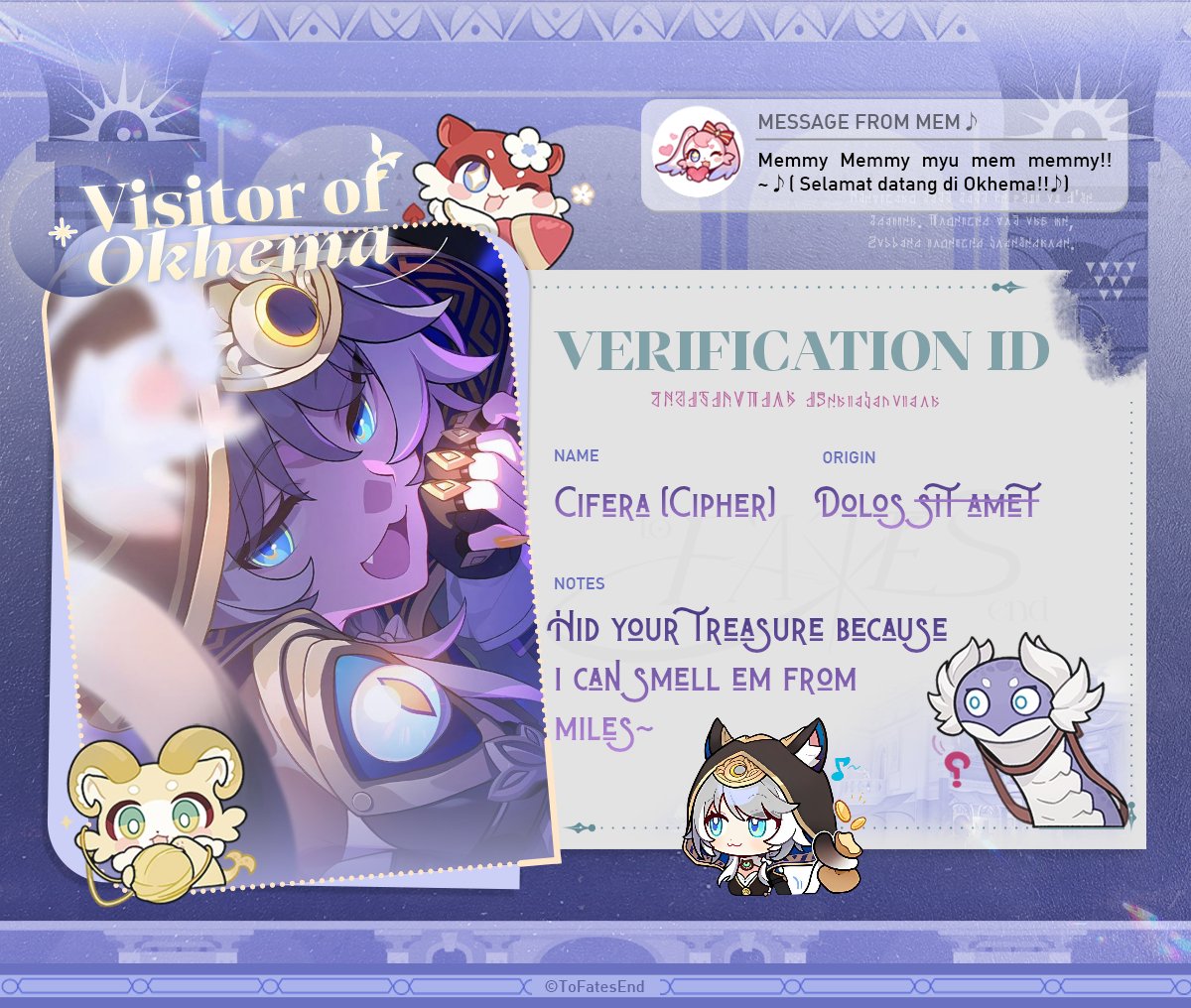 WeaverCipher's tweet photo. Time is money, so don't waste any longer! I'm Cifera, master of trickery~ but you can just call me Cipher! It sounds cooler and faster doncha think? >< https://t.co/7Cv7e1hKMr
