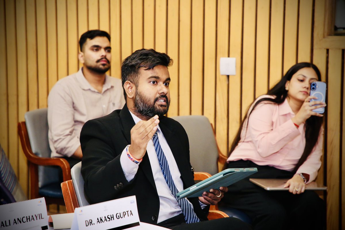 Akashtnnls's tweet photo. Session Chair at the Global Summit on AI-Driven ADR held at the India International Centre, New Delhi, organised by MediateGuru and University of Kent.
Many thanks to Param Bhamra and Dr. Ashu Dhiman Ma’am for the kind invitation. https://t.co/bIZ0oSjDBw