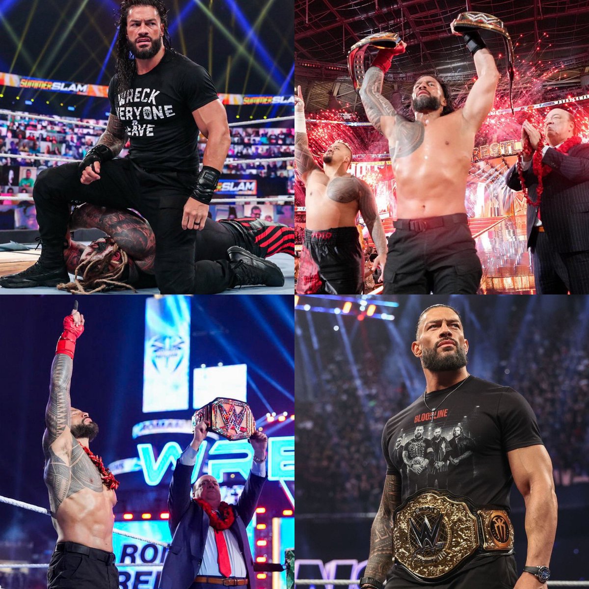 WrestleOps's tweet photo. 6 years ago today, Roman Reigns returned as a heel to kick-off his historic run as the Tribal Chief. https://t.co/EDcezuJpJQ
