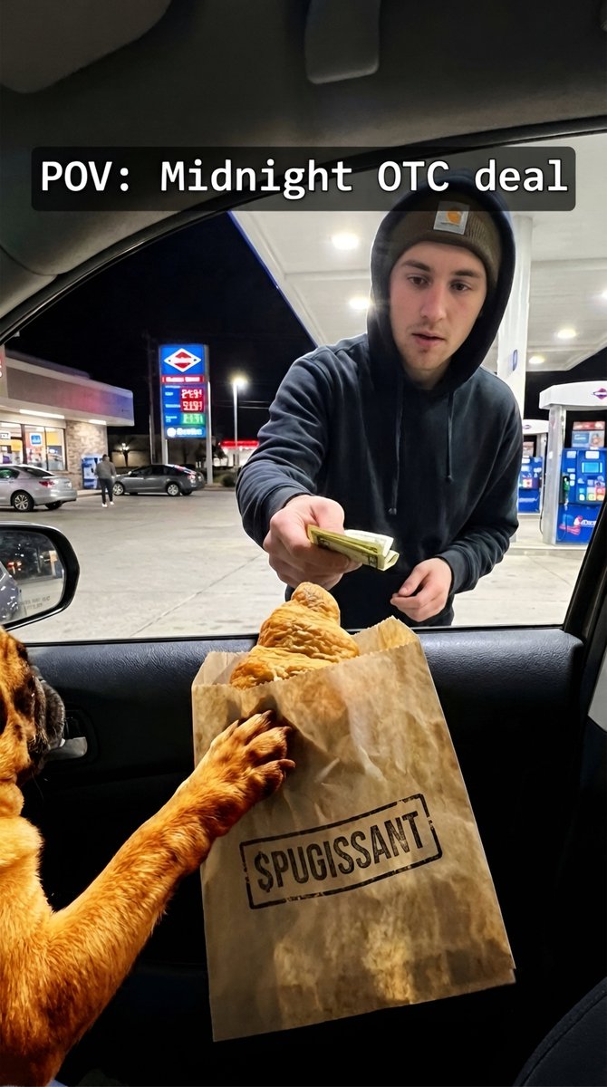 Pugissant's tweet photo. No KYC or long network confirmations. Pure acquiring, midnight cash, and the most secret asset in the neighborhood. POV: Midnight OTC deal. ⛽️💵

$PUGISSANT #OTC #CryptoStreet https://t.co/aVtoEmCPr2