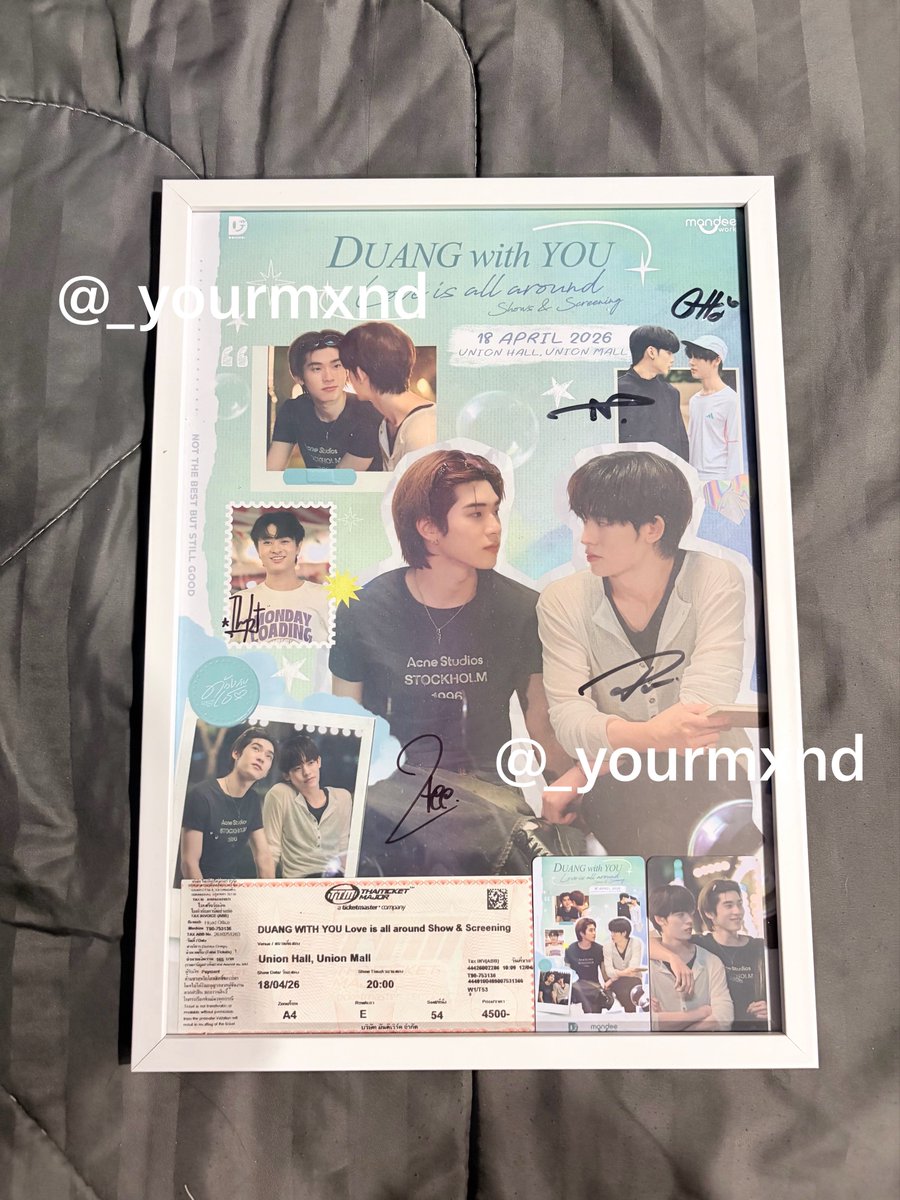 _yourmxnd's tweet photo. WTS  
ด้วงไฟนอล 🐶🐻‍❄️
👉🏻โปสไซน์สด 🖊️
👉🏻บัตรแข็งด้วงไฟนอล 🎫
👉🏻กระดาษตั๋ว (ไม่รับแจ้งได้)🥹
👉🏻การ์ดไฟนอล 💳

- ปล่อย 1,200 บาท รวมส่ง 🚗
ไม่รับกรอบรูปเหลือ 1,000บาท 

*ขอดูเพิ่มเติมได้ dm หรือ ไอจี @_yourmxnd*

#ตลาดนัดดมด #ตลาดนัดตี๋ตี๋ป๋อ 
#DuangGoRoundConcert https://t.co/XqL1hOov5i