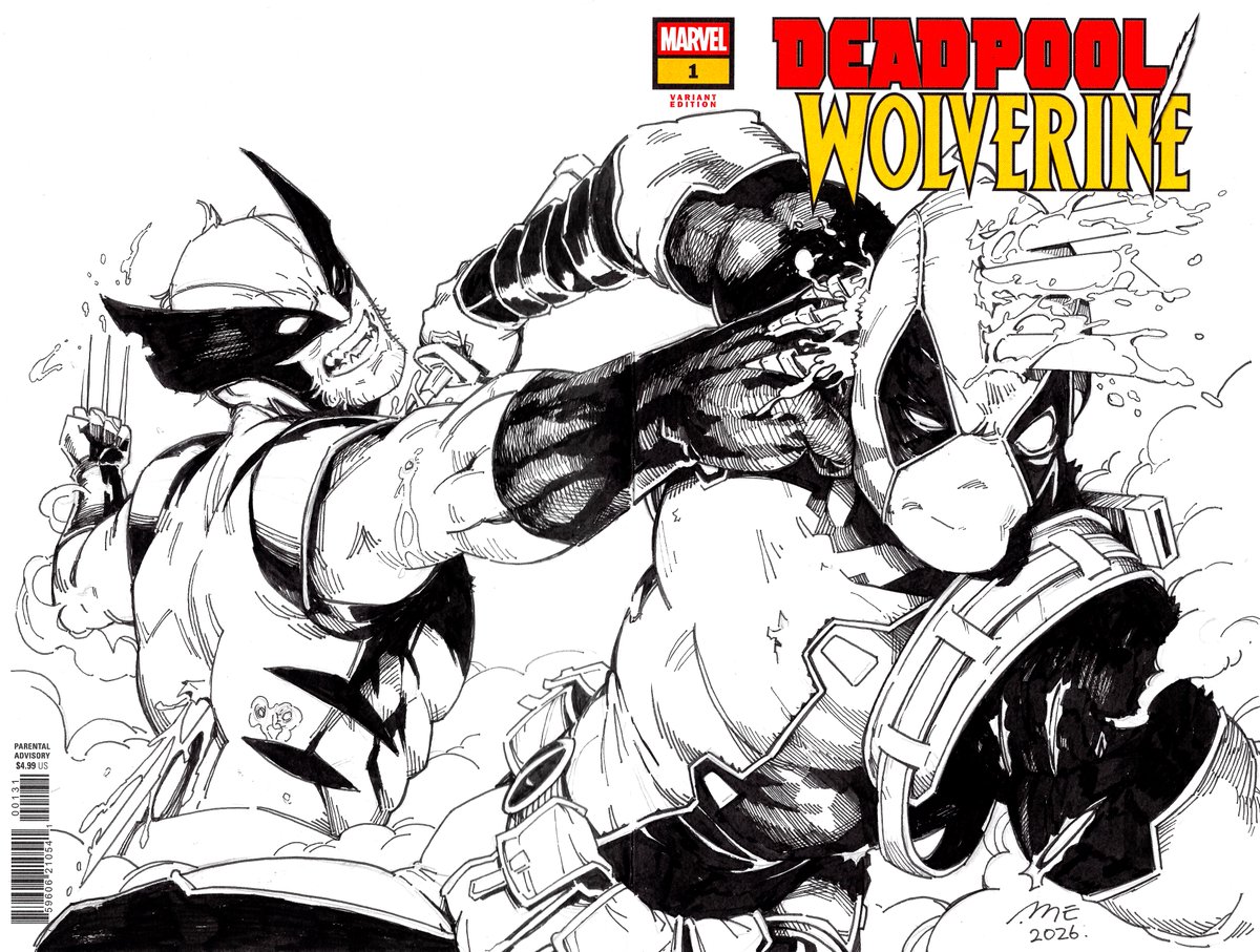 kangtolee1201's tweet photo. Deadpool &amp; Wolverine 
#marvel #xmen #deadpool #wolverine #blankcover https://t.co/EAHBKDdlh7