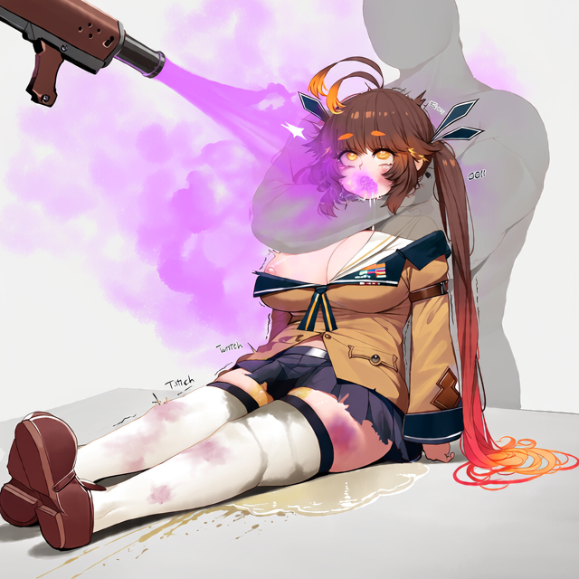 DingDongDefeats's tweet photo. Good night. #aiart #defeat #ryona https://t.co/d7MnxmfxfY