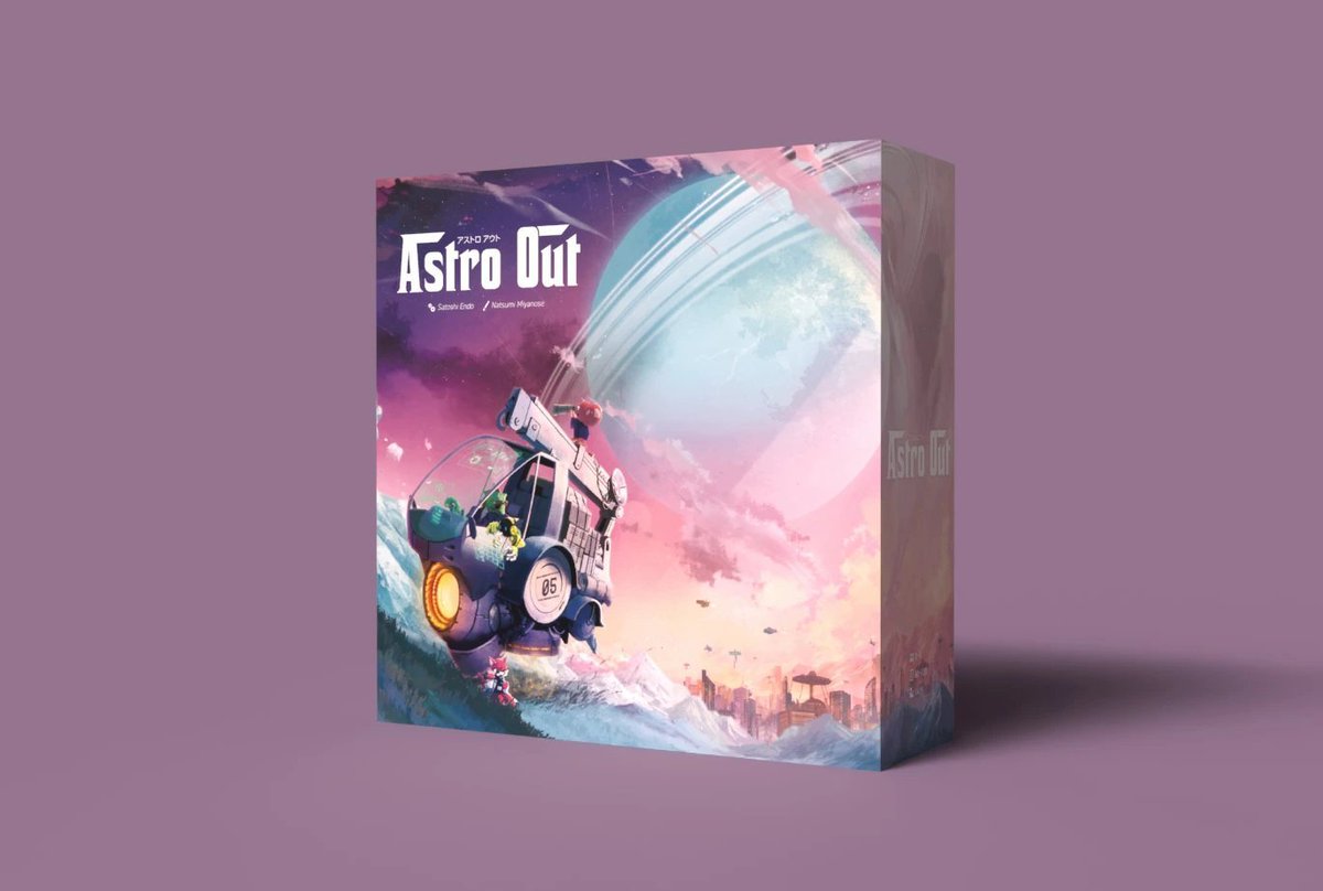 BoardTrade's tweet photo. 【送料無料/最大15％OFF‼】
楽天で新作重量級ゲームをチェック😉

オルロイ：プラハの天文時計
https://t.co/NsUQBpsZMV
回転するアクションスペースが特徴的な、天文時計を修復するワカプレ⏲

Astro Out
https://t.co/ogRNb4rxzB
KickStarterで大成功した期待作🥳
No.1の宇宙開拓企業を目指せ🚀 https://t.co/kKQ3bz3wfM