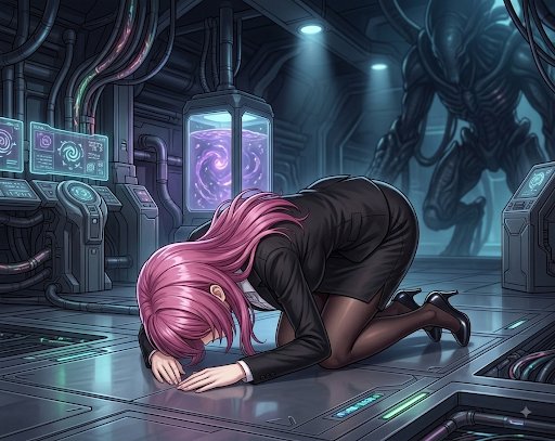ultrawomanviola's tweet photo. 无论面对怎样的挑战，就算被打回人间体，战姬薇奥拉也绝不会败北呢……
 #ウルトラマンピンチ #調教 #败北 #文 #文爱 #土下座 #特撮ヒロイン #娼妇 #ol https://t.co/xWRUz55JIn