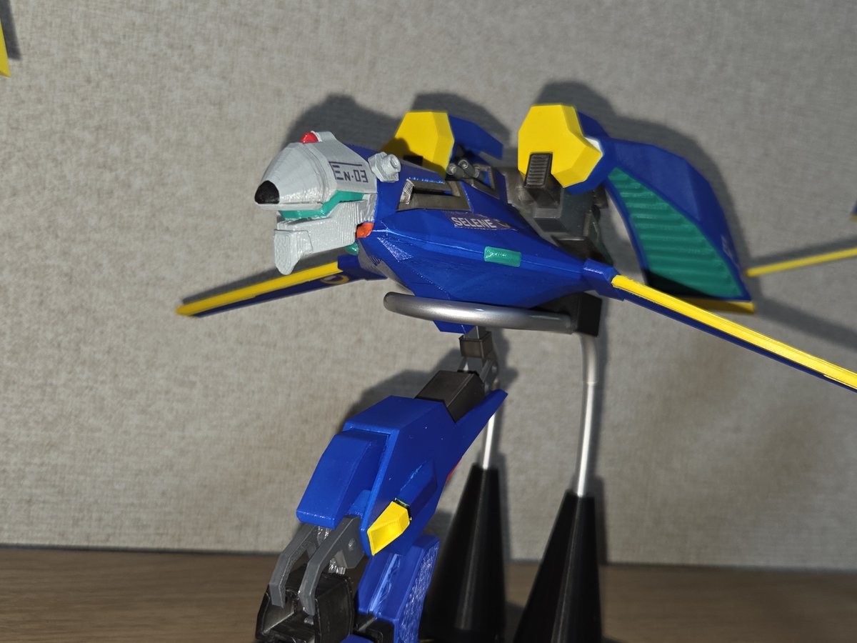 CWSzm4gDdfk0ubi's tweet photo. アインハンダーの自機、エンディミオンMk.Ⅲが遂に完成！
苦労した甲斐がありました！

アドバイスをしてくださったもよぶさんにもお礼申し上げます！ https://t.co/F2Wfu65rHx