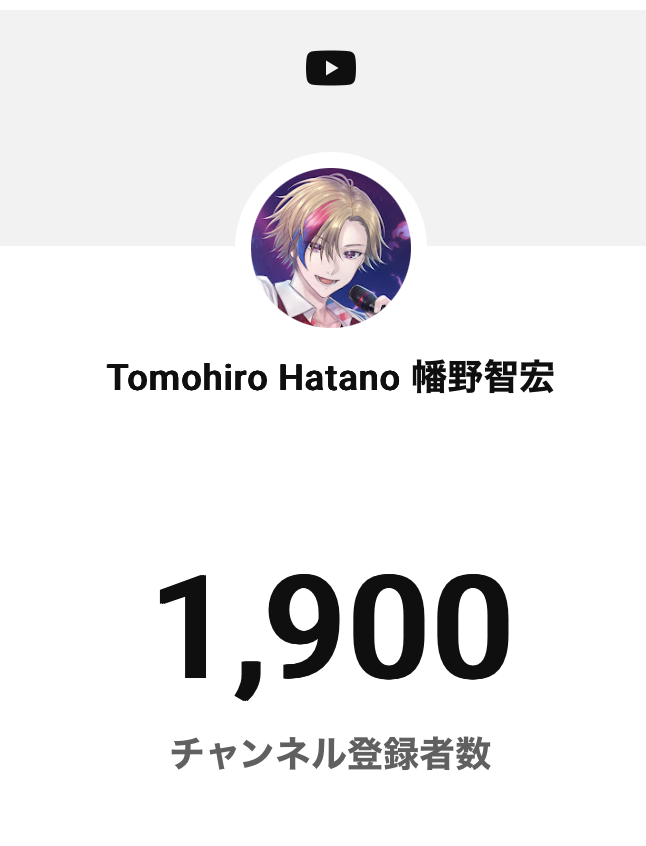 tomohiro_hatano's tweet photo. #テンアゲサマーフェス でチャンネル登録1900人達成しておりました！！
みんなありがとう〜〜！
https://t.co/zNOFwgblTH https://t.co/1UVDojnFcH
