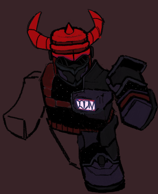 kacklebox's tweet photo. First few drafts, made around August 2025
Not too long after, @TC_280 was brought in and helped a LOT with the near final design for his armor! (1/2) https://t.co/CyPsu78ALj