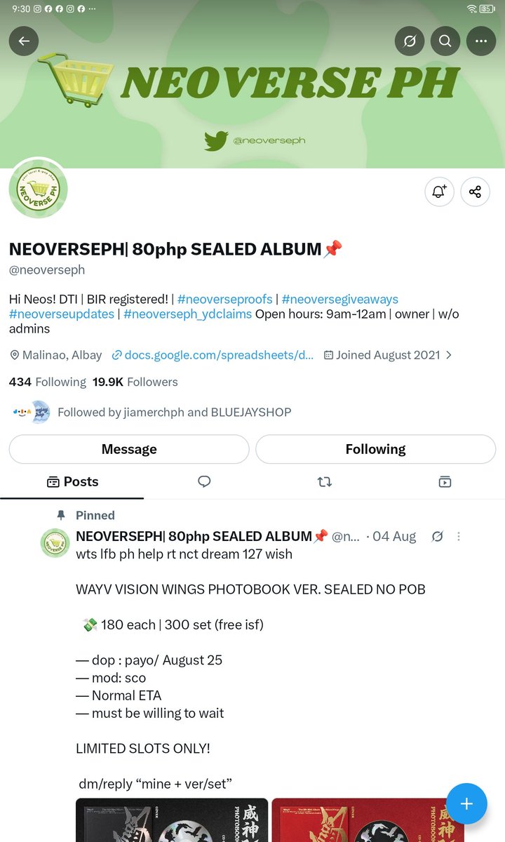 RYOWISHHHII's tweet photo. @neoverseph Done pooooo snaa mapili hihi https://t.co/7pdVqSDGPS