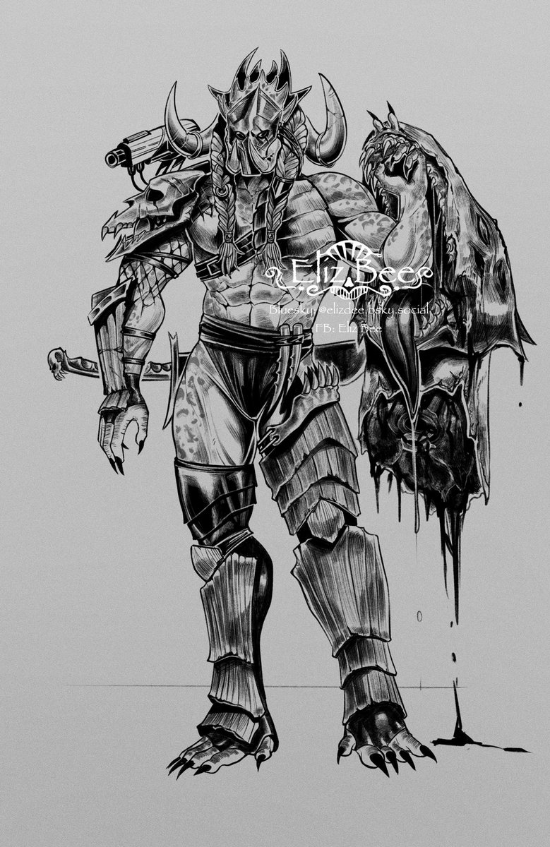 ElizBee5's tweet photo. Yautja’s Oc (No name)

#YautjaOc https://t.co/cIJ09us5J9