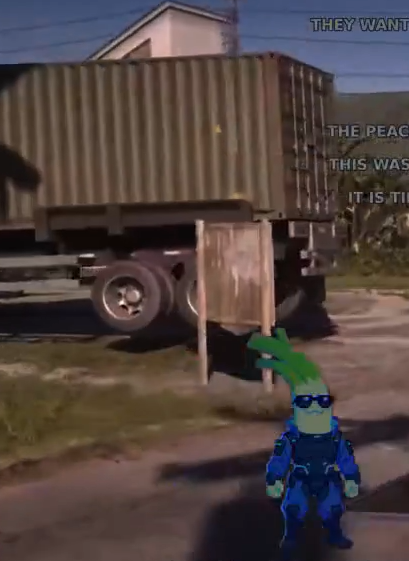 CJCCrypto's tweet photo. @GameRoll_ Floating truck :/ https://t.co/InRHJ2leCc
