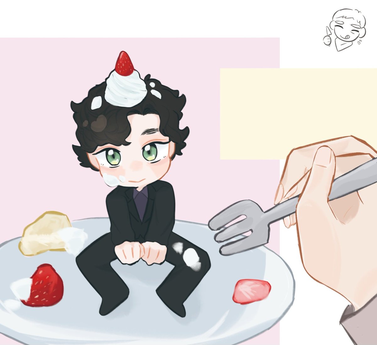 jaya_9090's tweet photo. He ate my cake smh https://t.co/zDpPC4GUs5