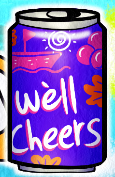 pmtwtbakery's tweet photo. ˗ˏˋ ꒰ order n. 16 !  ꒱ ˎˊ˗ 
sender: @TauWorkz 

A can of (unopened) Grape Wèllcheers for the Central Command department!

❝ Don't tell Tiphereth I took these. ❞ https://t.co/9udCtksSUK