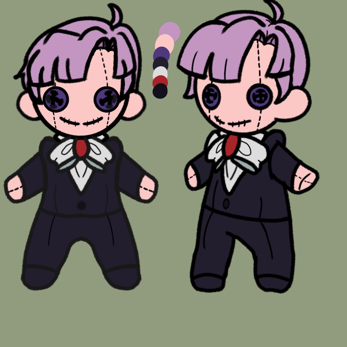 gaby_step's tweet photo. Estuve haciendo los diseños de unos OC que tengo, aquí están Merry y Terry pero en forma peluche, la cual es la forma original, después diré por qué y mostraré sus formas "Humanas" 
#oc https://t.co/CyfNfiSyEy