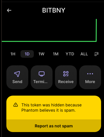 bitgrl's tweet photo. @Emre1927145 @bitbny 10K $BITBNY Sent and since it's a new token you might have to add the token manually to see the 10k 🫡🍭💰 https://t.co/R0vtylUhpM