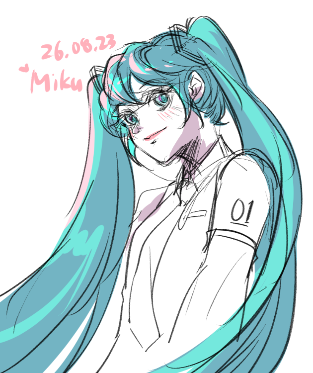 DITJFQHY's tweet photo. #初音ミク
오늘의낙서.. https://t.co/g6Q6On0nCi