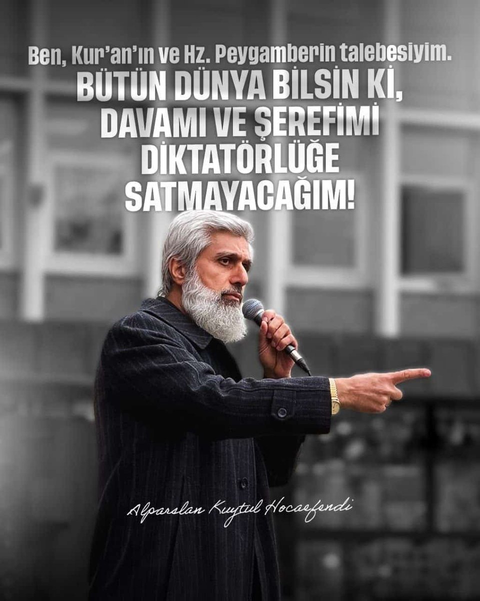tginnc_'s tweet photo. DAVAMI VE ŞEREFİMİ DİKTATÖRLÜĞE SATMAYACAĞIM! 
NOKTA.

AlparslanHoca Tutuklandı
SemraKuytul Tutuklandı
LanetOlsun BöyleAdalete
FurkanHareketi Tertemizdir https://t.co/kBhEEJ84jJ
