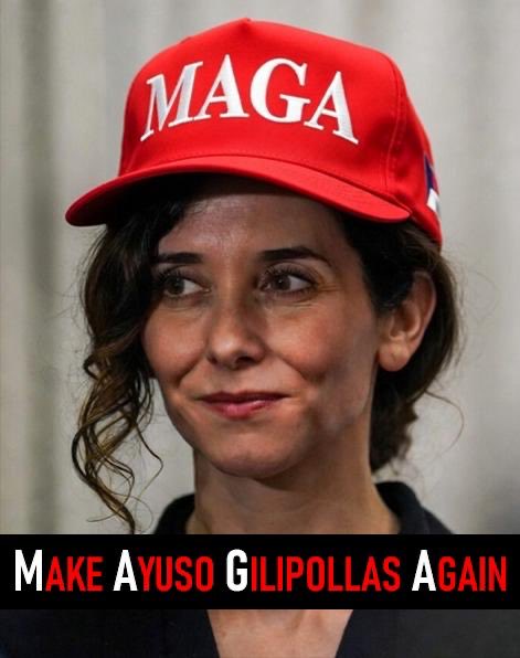 Vgundin's tweet photo. @IdiazAyuso https://t.co/9fM3ybRdib