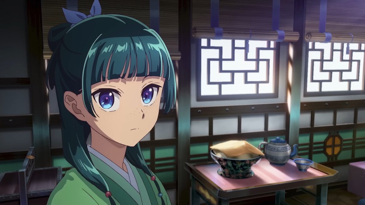 TheRearPalace's tweet photo. Did you Know…?
The MOVIE's original STORY «The Late Consort’s Hidden Treasure» happens IN-BETWEEN the S02 storyline &amp; S03 ↔️
—confirmed by the author Natsu Hyūga

So even if S03 Cour 1 ends on DEC 18, and the movie premieres on DEC 11… there'll be no conflict! 
#ApothecaryMovie https://t.co/Ng2wjaTHS1