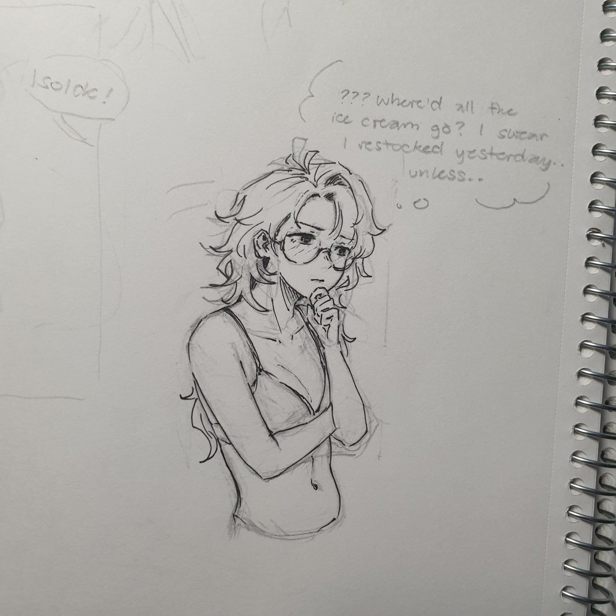 noriiikonbu's tweet photo. more silly isokania doodles~ https://t.co/pPg9Gik6of