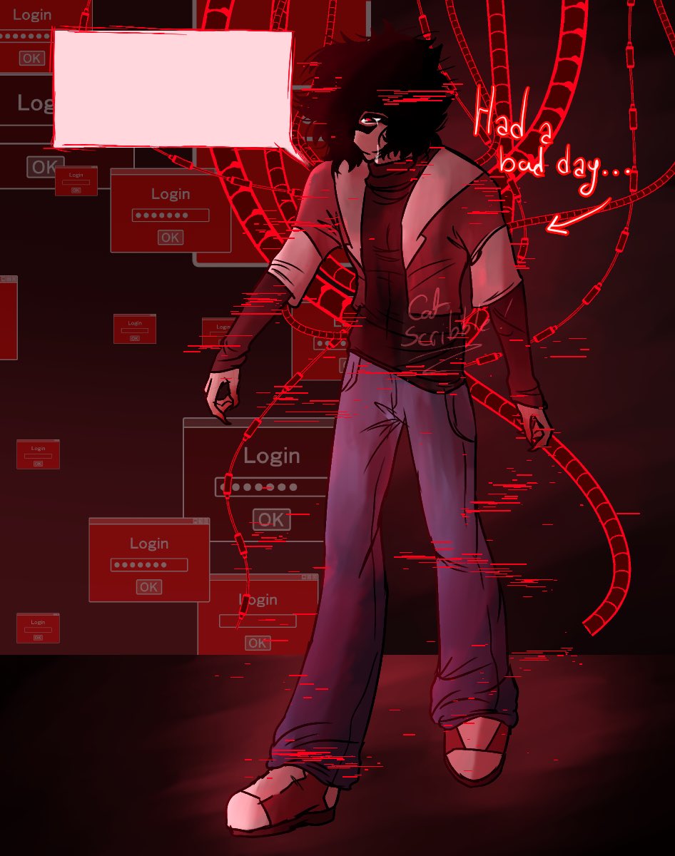 rueucur's tweet photo. #DEXTONSWEEP #glitchyred

Holy old art i made of him back when i was like 16 😭

he’s being updated i promise.. https://t.co/eFLWO7Cr46