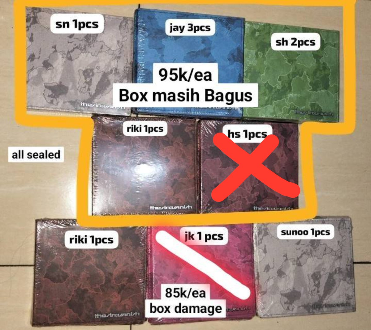 Cloudyshere's tweet photo. WTS album enhypen fugitive 

Join GO line
On hand ✅ (sisa PO ts:v kemarin)
Kirim cepat ✅
tinggal CO after payment !
Get 1 free photocard official enhypen Random untuk 10 Pembeli pertama di Cloudy's GO🙌🏻

yuks cuss dm adm di link bio yaa!
t. enhypen wts goenhypen album fugi https://t.co/WP0Gs1UAwR