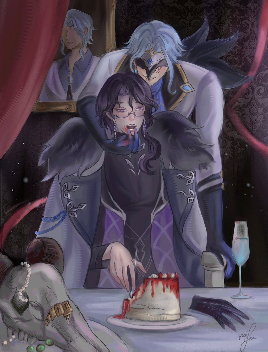 SubaytaTas8989's tweet photo. "Happy Bithday, Zandik"

(Fyolai x dottolone)

#dottolone #pantalone #dottore #zandik #fyolai https://t.co/5tNFcPxxKU