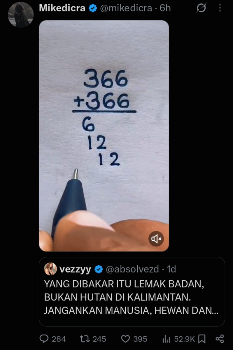 t4rtarus__'s tweet photo. ini kenapa sih 😭 orang bahas karhutla, dia malah 366 + 366 https://t.co/TGTy3iuQt3