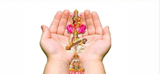 SanatanSanstha's tweet photo. 🙏 Why do we look at our palms and seek forgiveness from Mother Earth after waking up?

❓What is the deeper meaning behind the Shloka ‘Karagre Vasate Lakshmi’ and the practice of Bhumivandan? How do Lakshmi, Saraswati and Govind symbolically represent prosperity, knowledge and devotion in our daily life?

📖 Read more: https://t.co/hF27Zm2QS3

#HinduDharma #Shlokas #Lakshmi #Saraswati #Spirituality