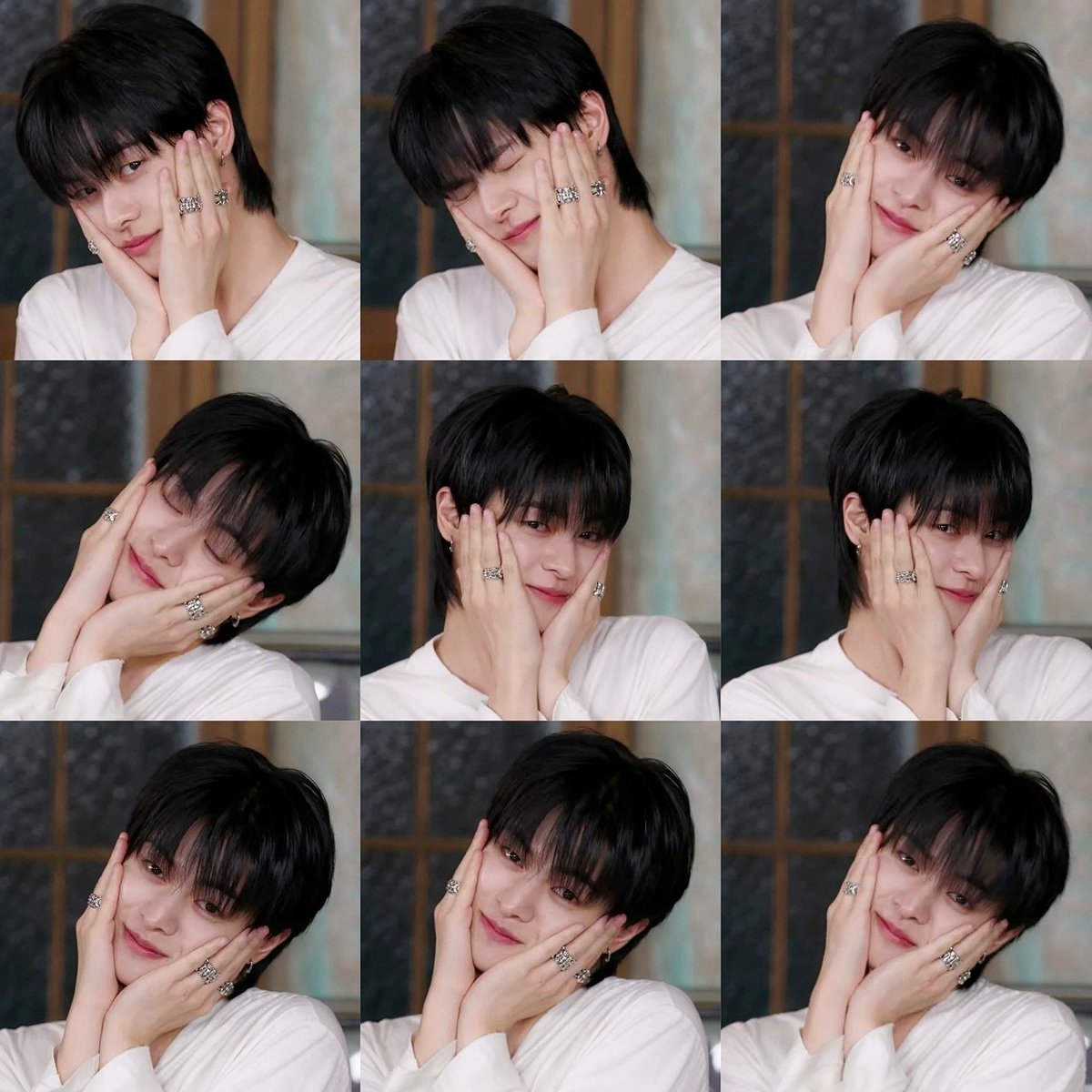 KKING_LE0's tweet photo. oh 리오 so cutie it feels like my hearts going to burst https://t.co/s6MN6TddOZ