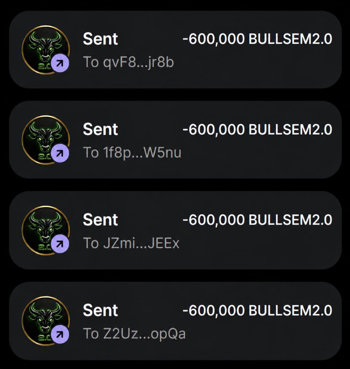 Bullsem20's tweet photo. Who's next?
Claim 600,000 $BULLSEM2.0 airdrop

Drop your Solana addresses.

Like &amp; retweet this post

#solana #Airdrop https://t.co/XkU4vHSTzV