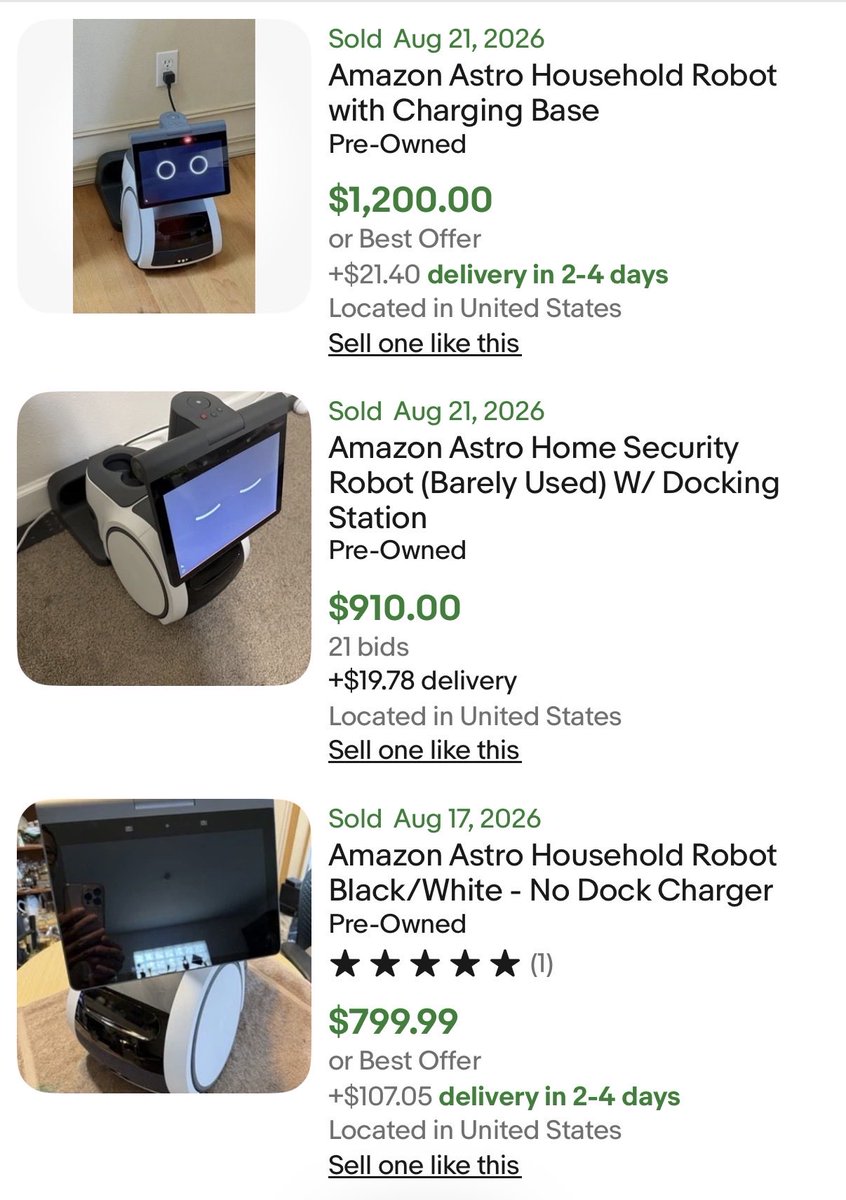 hunterresell's tweet photo. @paula36694254 This is in Kennesaw. I’d offer $500, sells for $900+!  Make sure you can test it and connect it to your Amazon account before you buy it. Then factory reset it, some tried to sell me a stolen one once. 😬 https://t.co/bLBVS4dQ2V