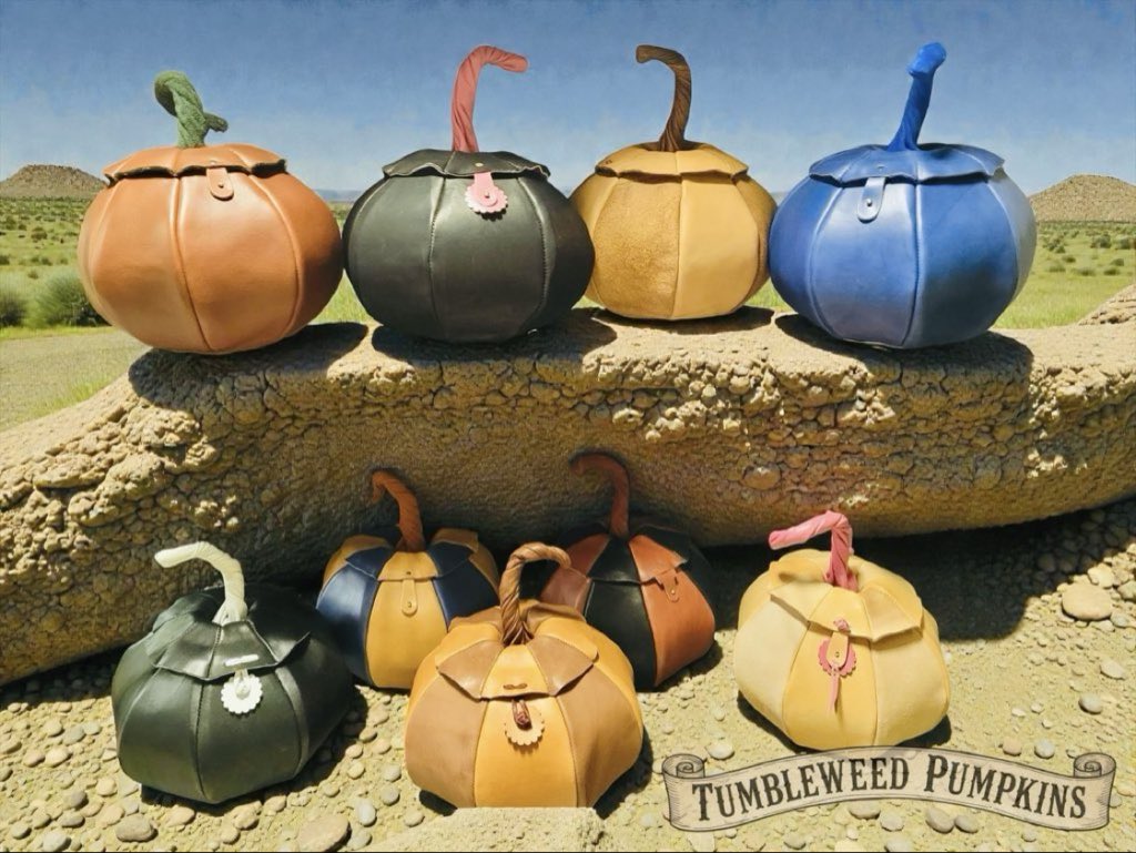 tumbleweeddecor's tweet photo. ✨Angel Fire, New Mexico✨

Come Purchase Your Leather Pumpkins and Saddlebag Totes Today!

Sunday, August 23rd, 9am to 1pm at the Angel Fire Farmer’s Market

Mountain View Event Center, 380 Fuego Street, Angel Fire, NM

Look forward to meeting you! https://t.co/GgmjPVqYLw