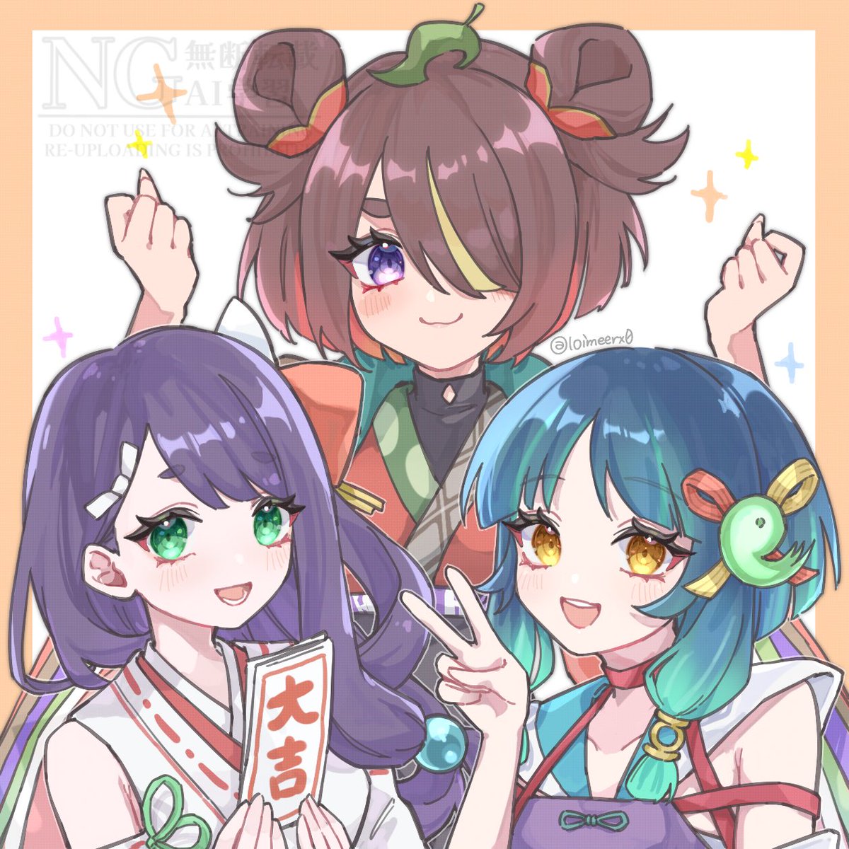 loimeerx0's tweet photo. ☁️💚ツクモ×ヤクモ×みくも❤️☁️ https://t.co/QDbZBK2w9S