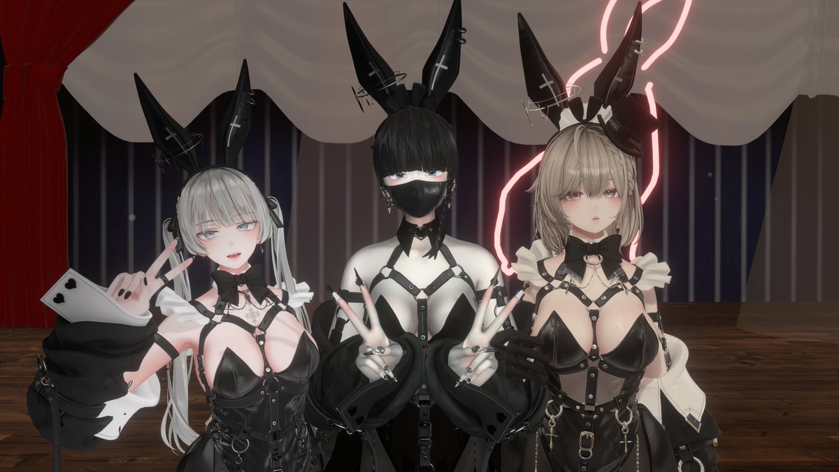 Shiya4405's tweet photo. #森羅バニー集会 に参加しました。 #Shinra3D https://t.co/7PhFxCIYwM