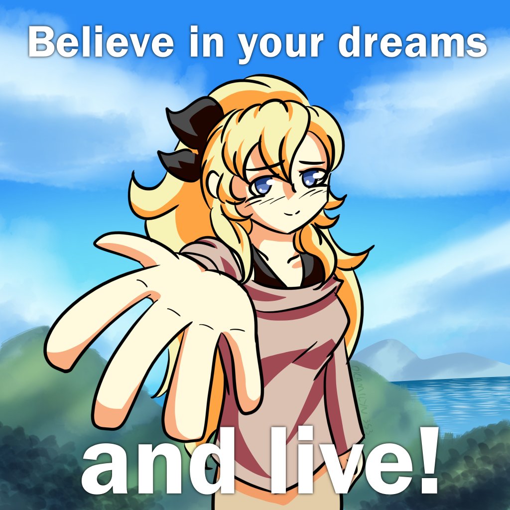 DailyLilly97401's tweet photo. Daily Lilly sketches (day 353 - Believe)
#katawashoujo #lillysatou #art https://t.co/C5306jvCrD