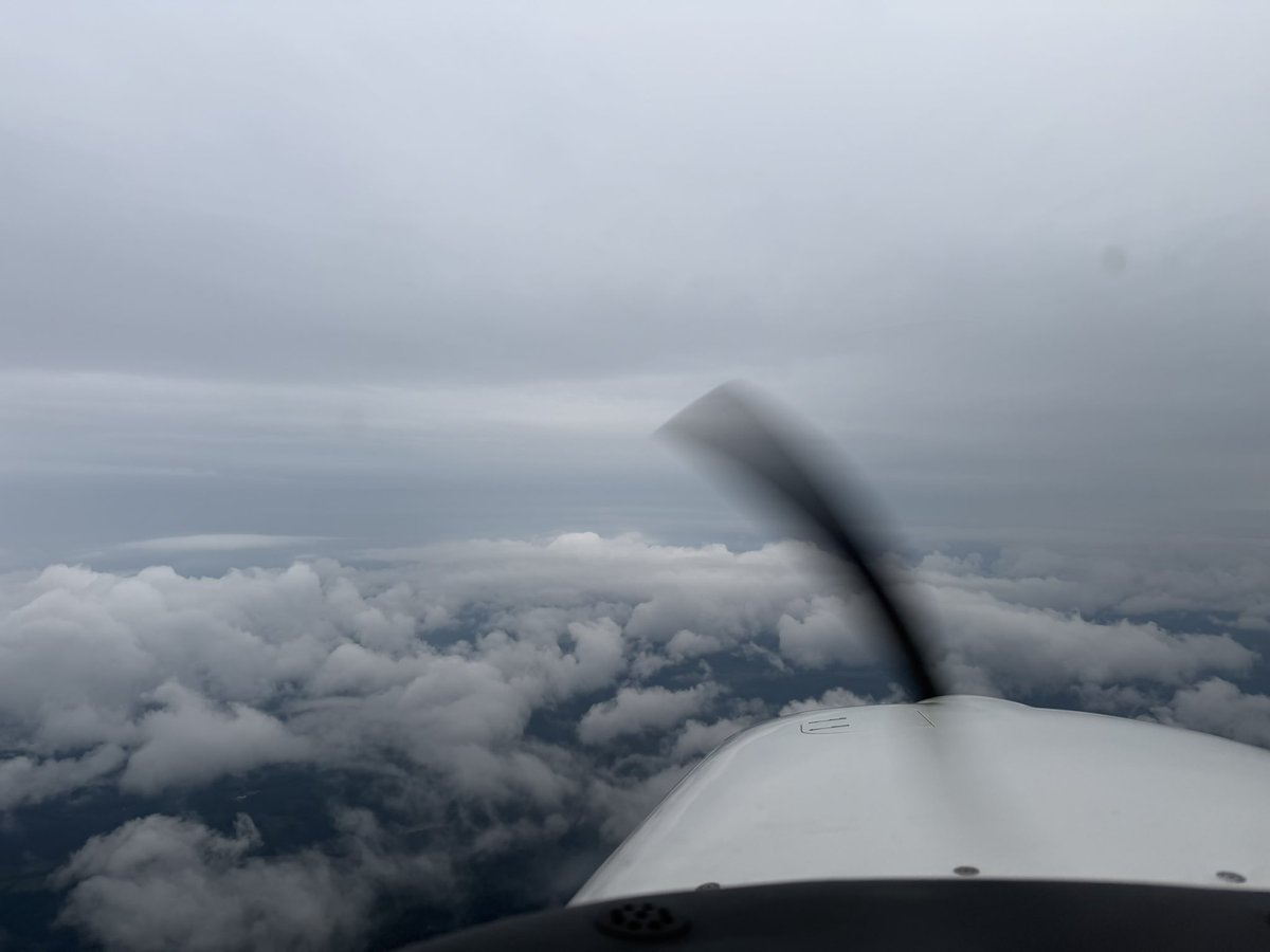 PilotFun101's tweet photo. Breaking out of the clouds is such a cool part of General Aviation! ☁️✈️ That moment when you pop into the clear never gets old. The Mooney Ovation is flying awesome and #TheBigO is loving it!
#PilotFun101 #Mooney #GeneralAviation #AviationIsAwesome #FlyMore #LiveYourDream https://t.co/hdU6HAJgxR
