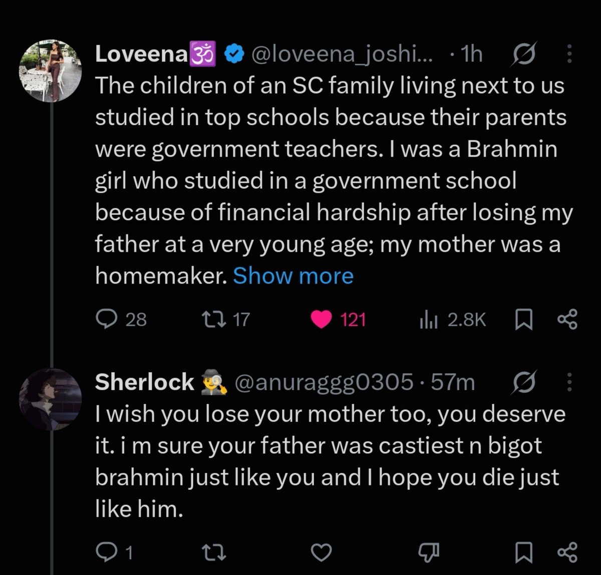 neha_laldas's tweet photo. This is what we have created after 75+ years of reservation 👇 https://t.co/Ek9V6Ccde8