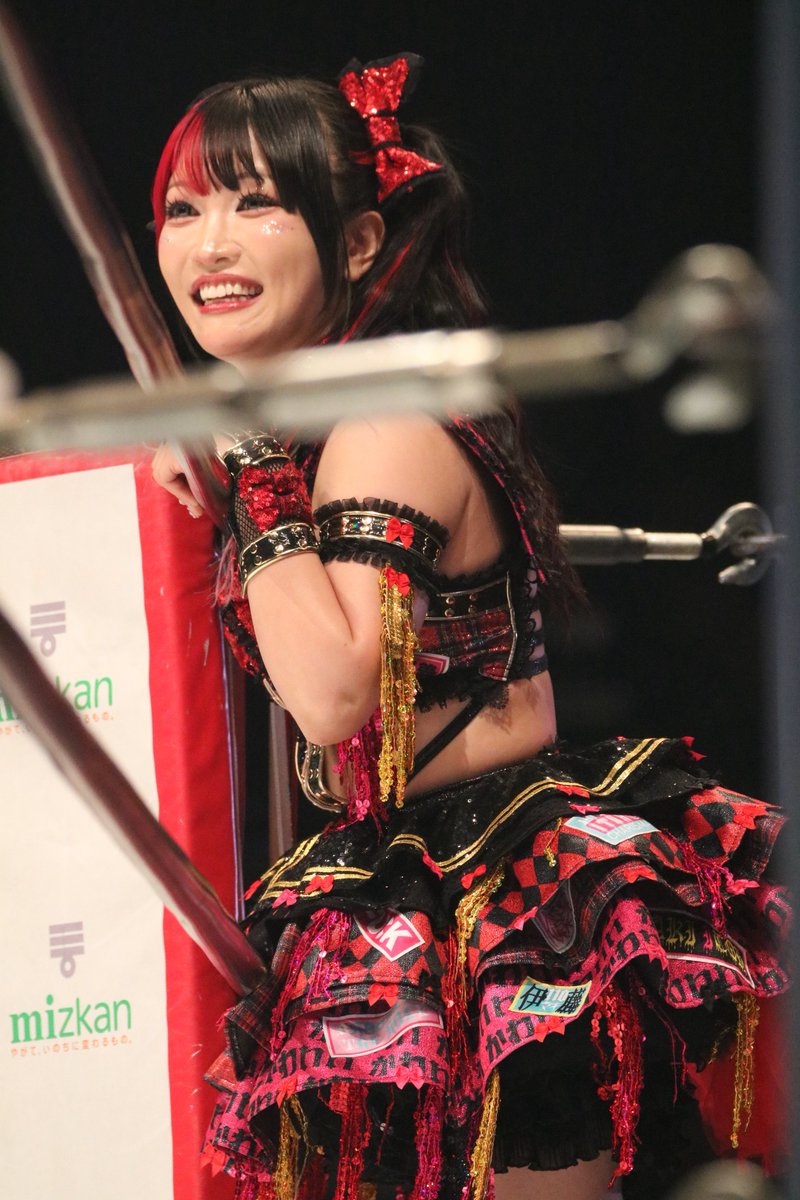 asheBD's tweet photo. 新コス！
今日もカワイイ✨

#STARDOM #スターダム 
#伊藤麻希 #MakiItoh https://t.co/3XPzoxZ2dk