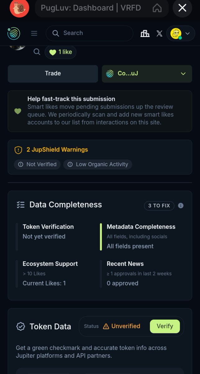 Pugluv_meme's tweet photo. @JupiterExchange got back with us. Thanks for your response.🙏🏼 I included some of their email that thread. 3 areas for us to focus on as seen in my screenshot. Any support will help $pugluv get the recognition it deserves. Of course the likes in the eco system are important but feel free to post your news too, as they keep denying my posts saying that data is already present🤷🏼‍♂️