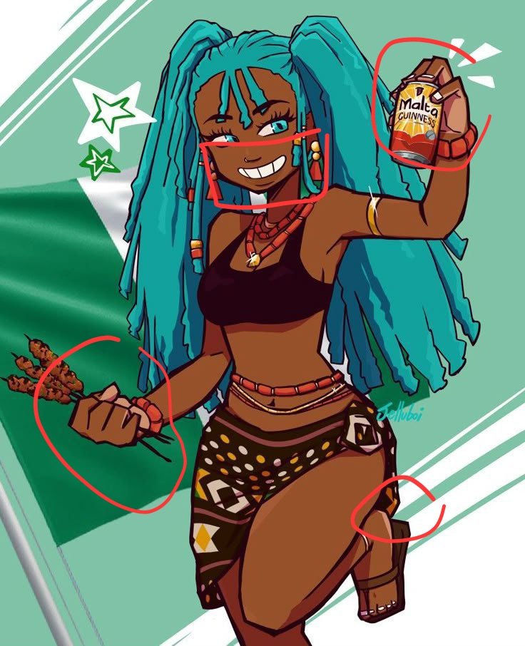 BasketofMiriams's tweet photo. 1. Op isnt black
2. Op alluded to the other miku drawings not having "black features" by quite literally saying theu should be obese and dark skinned
3. Op ignored the fact that those drawings very obviously had black features
Stop speaking over us. https://t.co/sU2t43E92F