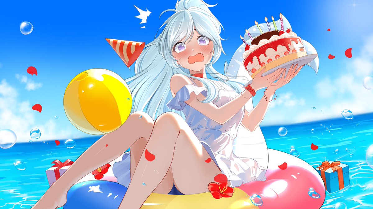 SazukiVt's tweet photo. It’s meh birthday! :3 #vtuber #birthday #ENVtuber #CommunityLove https://t.co/GFRfTK1lNo