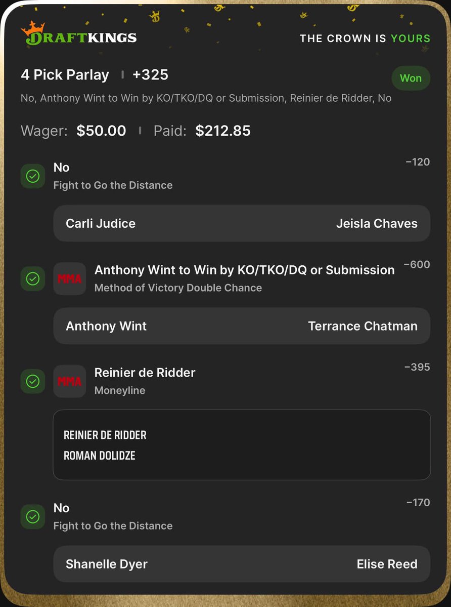 RunPureBets's tweet photo. Some of the winning bet slips from yesterday across all of the sports from our BETS team! Plays are posted daily. https://t.co/Oh2wKZfjH8