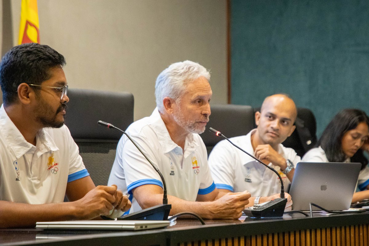 OlympicLK's tweet photo. From learning to leading! 🇱🇰✨

Today, the 4th day of the 3rd Sport Administrators Course 2026 focused on strategic planning, project management, performance, finance, sponsorship, people management and global sport operations

#NOCSriLanka #OlympicSolidarity #SriLanka https://t.co/KzruouIrzU
