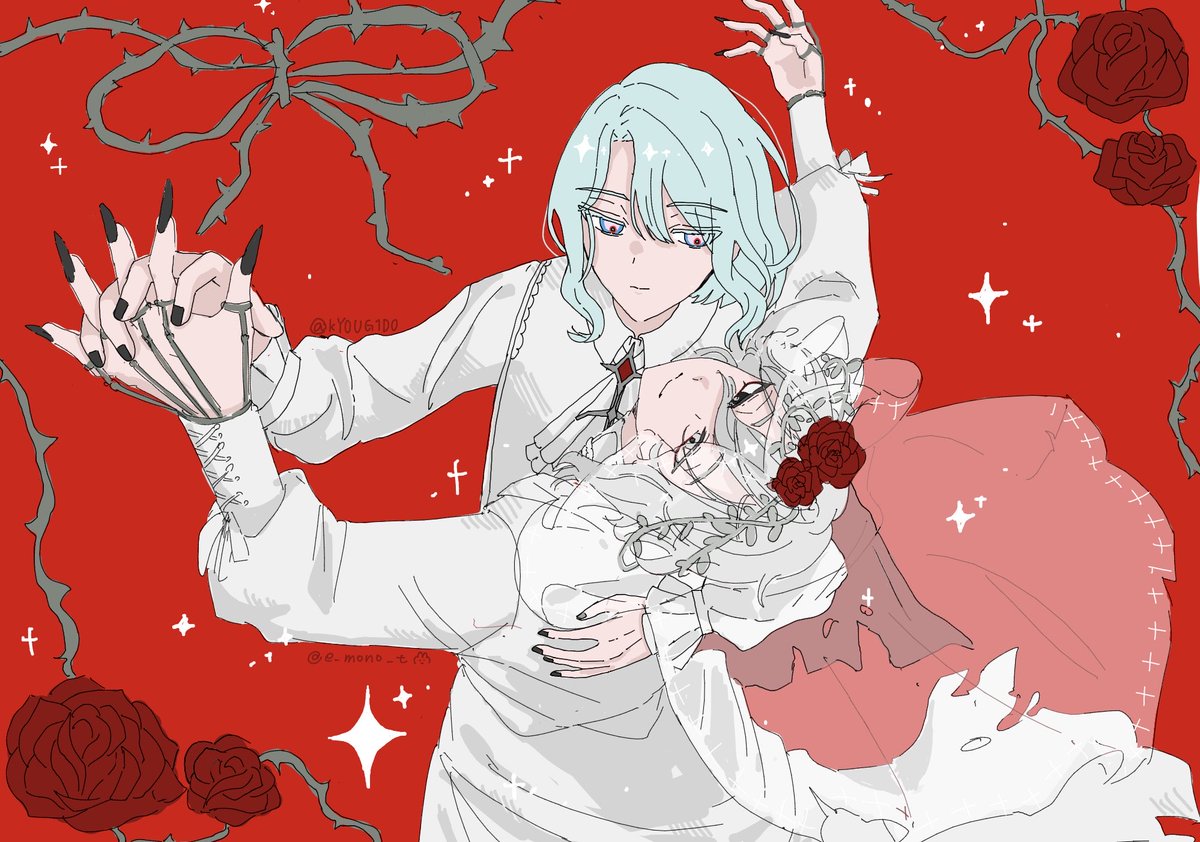 e_mono_t's tweet photo. スクラップ協定絵チャ合作🥀 https://t.co/uzBTjQ1QBF