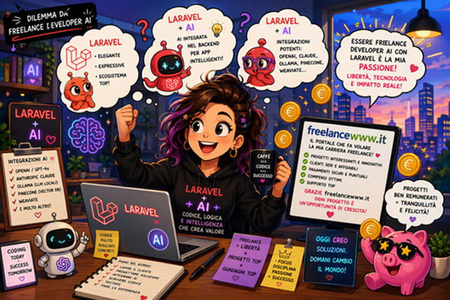freelancewwwit's tweet photo. #Laravel AI SDK, #Prism, #LarAgent, #Neuron AI o #LLPhant: quale strumento per quale integrazione, quanto costa ogni richiesta e cosa chiede l'#AIAct https://t.co/bZJh5AxQQj https://t.co/QQXSY8n4sk