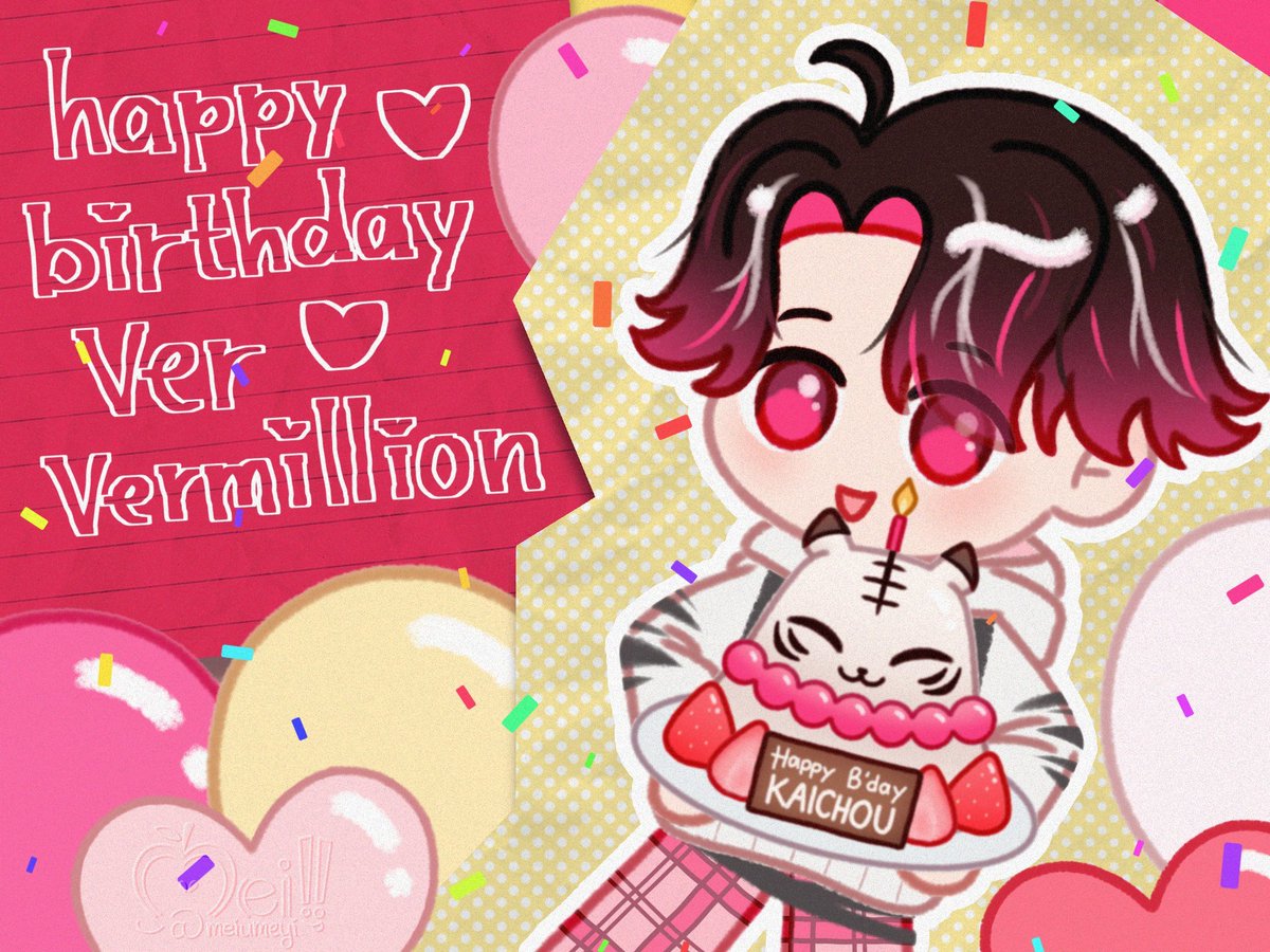 Ver_Vermillion's tweet photo. 📢 Radio Mailbox OPEN!

It's my birthday on 8/25! 🎂🎉

My mailbox is open for a limited time if you'd like to send me a birthday message, wish, or anything else, I'd love to hear from you 💌

Submit here:
https://t.co/xw3BLV6hQ1 https://t.co/VHAJCydOAb