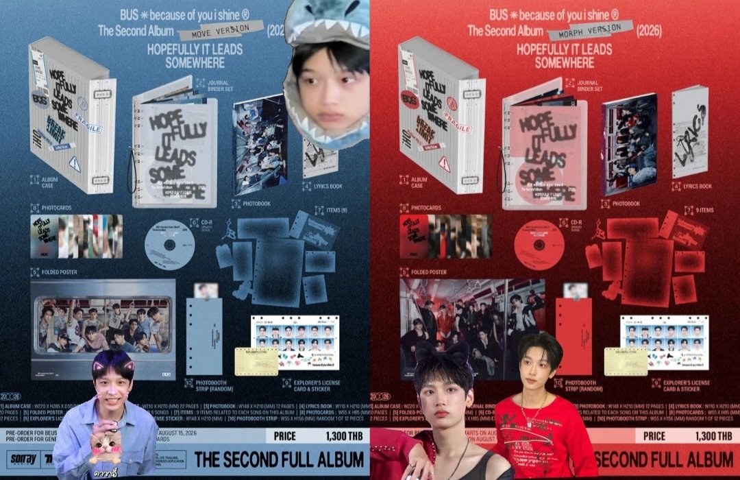 NoinaAlways's tweet photo. [Pls RT ได้ไซน์สุ่มแจกคนรี 200 / 2 คน 🍀]

#HOPEFULLYITLEADSSOMEWHERE (รอบไซน์) 🚌💖✨️

♡ เลือกเวอร์ได้ 💙❤️
♡ บั้มละ 700 บาท (รวมส่ง กดของลงบ้านลูกค้าเลย 🙇‍♀️)

❌ ไม่ได้สิทธิ์ลุ้นไซน์
❌ ไม่รับผ่อน

♡ มัดจำ 300
♡ รับจำกัด

DM 💌

#ตลาดนัดBUS #ตลา���นัดบัส
#BUS_TheSecondAlbum https://t.co/RhRlx8bW2a