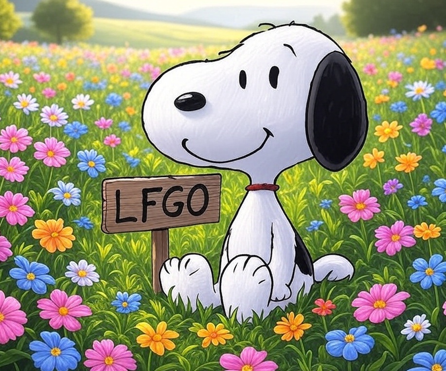 Snoopy_a123a's tweet photo. Happy Time for the loyal $LFGO 
Crypto will ring out::  #LFGO 
@LFGOcommunity https://t.co/vc9PpKfgiZ